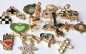 Preview: Adventskalender Charm Schmuck 2025: DIY Komplettset für Kette, Armband und Ohrringe für Frauen